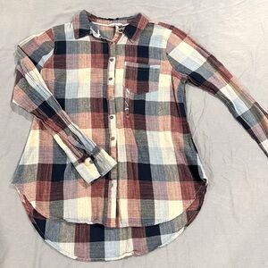 BKE plaid shirt. Medium